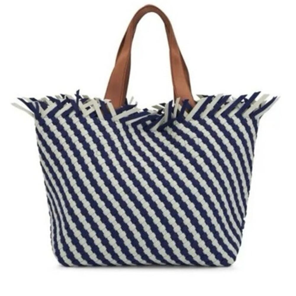 Naghedi Havana Navy Medium Tote Bag